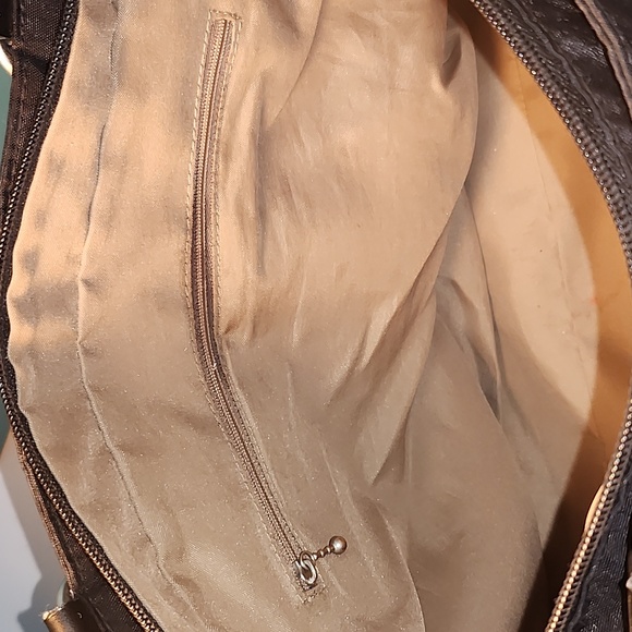 Baggallini Bags Baggallini Tote Bag Black Cheetah Pattern With